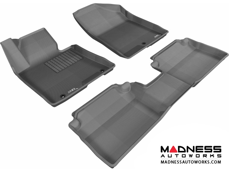Hyundai Elantra GT Floor Mats (Set of 3) - Black by 3D MAXpider